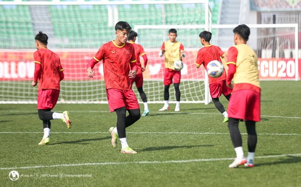 Coupe d’Asie des moins de 20 ans : le Vietnam pret a affronter l’Australie hinh anh 1