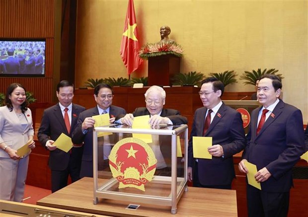 Assemblee nationale : Vo Van Thuong elu president vietnamien hinh anh 2