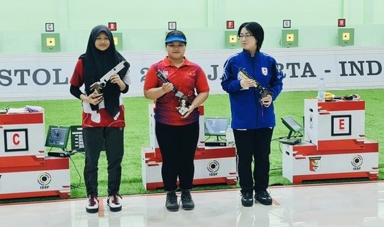 Le Vietnam remporte une medaille d'or a la Coupe d'Asie de fusil/pistolet 2023 hinh anh 1