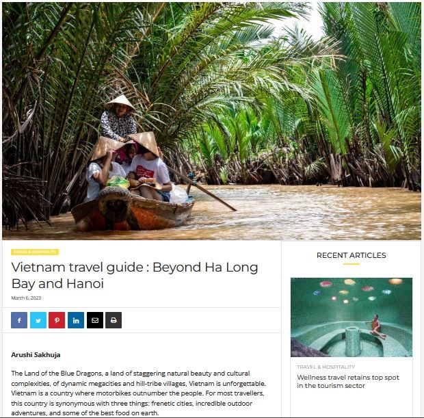 Le Vietnam a beaucoup a offrir aux touristes selon le site indien Luxebook hinh anh 1