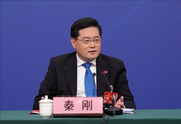 Felicitations au Conseiller d’Etat et ministre des Affaires etrangeres de Chine hinh anh 1