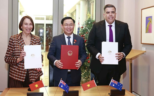 Les relations Vietnam-Australie ont connu des "progres qualitatifs importants" hinh anh 1