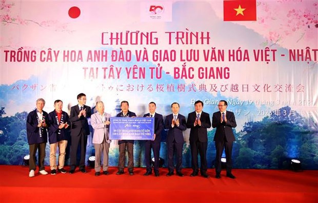 Promotion d'echange culturel Vietnam-Japon a Bac Giang hinh anh 1