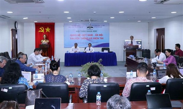 Un colloque sur le renforcement des relations Vietnam-Inde a HCM-Ville hinh anh 1