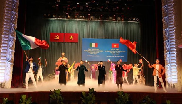 Les 50 ans des relations Vietnam-Italie celebres a Ho Chi Minh-Ville hinh anh 1