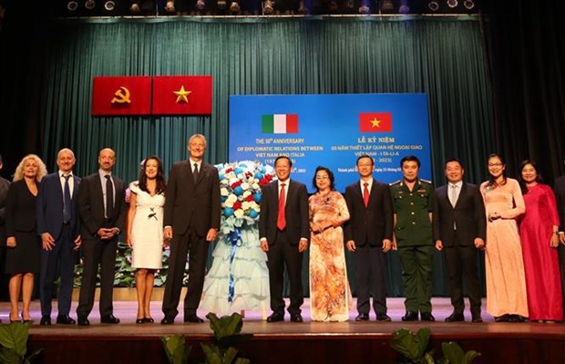 Les 50 ans des relations Vietnam-Italie celebres a Ho Chi Minh-Ville hinh anh 2