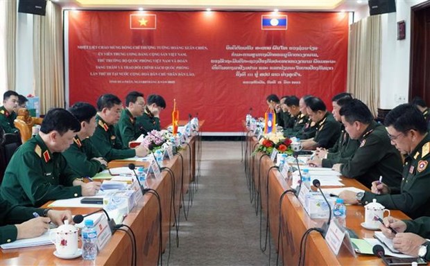Vietnam-Laos : 3e dialogue vice-ministeriel sur la politique de defense hinh anh 1