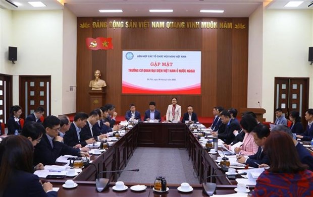 L'UOAV rencontre des chefs d'organes de representation du Vietnam a l'etranger hinh anh 1
