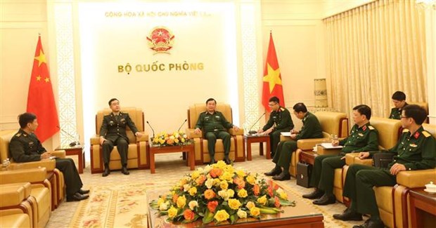 Promotion de la cooperation de defense entre le Vietnam et la Chine hinh anh 1