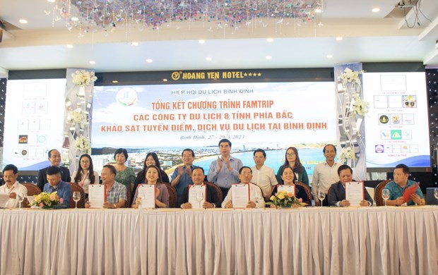 Binh Dinh et huit localites main dans la main pour le developpement touristique hinh anh 1