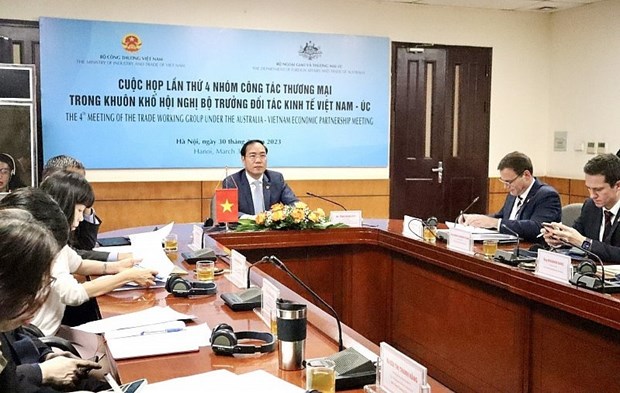 Vietnam-Australie : 4e reunion du groupe de travail sur le commerce hinh anh 1