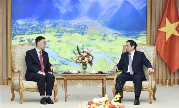 Le PM vietnamien recoit le dirigeant de la province chinoise du Guangxi hinh anh 1