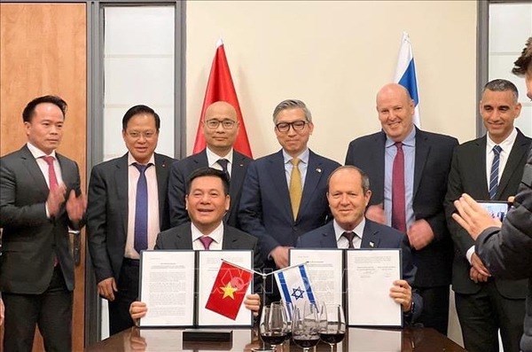 Vietnam et Israel achevent les negociations de leur accord de libre-echange hinh anh 1