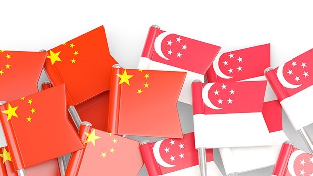 La Chine et Singapour concluent les negociations d'un ALE ameliore hinh anh 1