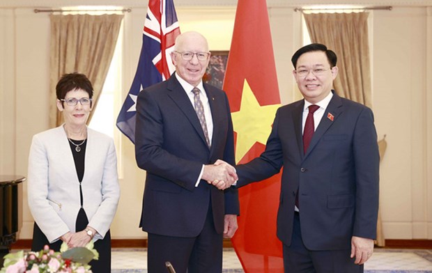 La visite du gouverneur general d'Australie vise a celebrer les 50 ans des relations Vietnam-Australie hinh anh 1