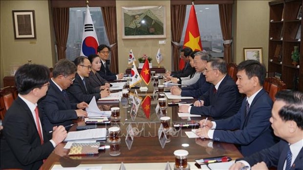 Le Vietnam et la Republique de Coree renforcent leur cooperation contre la criminalite hinh anh 1