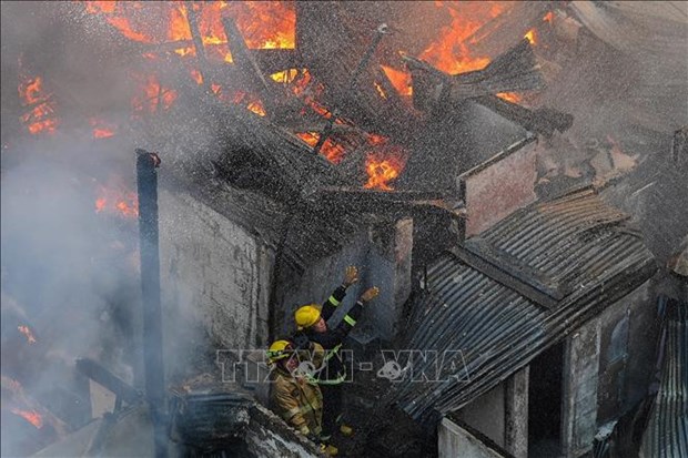 Sept personnes sont mortes dans un incendie aux Philippines hinh anh 1