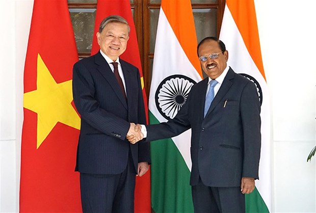 Le Vietnam et l'Inde promeuvent la cooperation en matiere de securite hinh anh 1