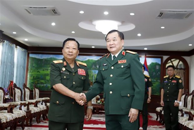 Vietnam-Laos : les ministeres de la Defense renforcent leur cooperation hinh anh 1