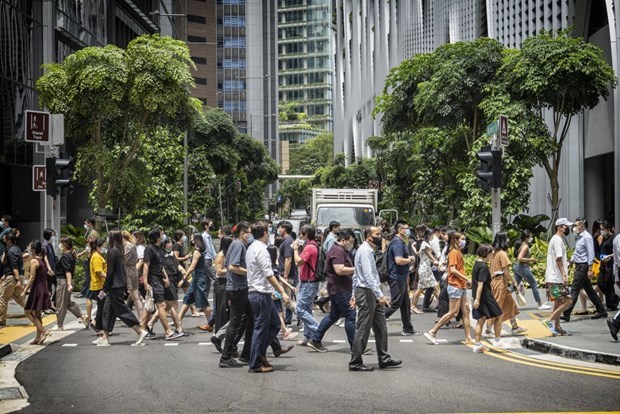 Singapour fait face au risque d'une resurgence a grande echelle du COVID-19 hinh anh 1