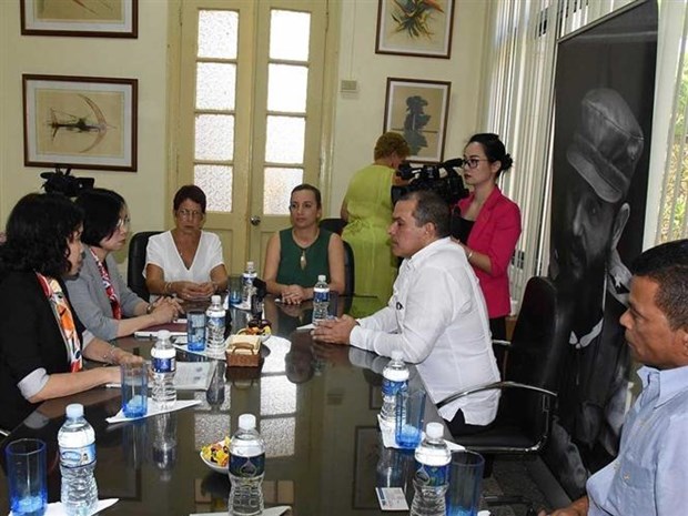 La VNA et l'Agence de presse cubaine Prensa Latina renforcent leur cooperation hinh anh 2