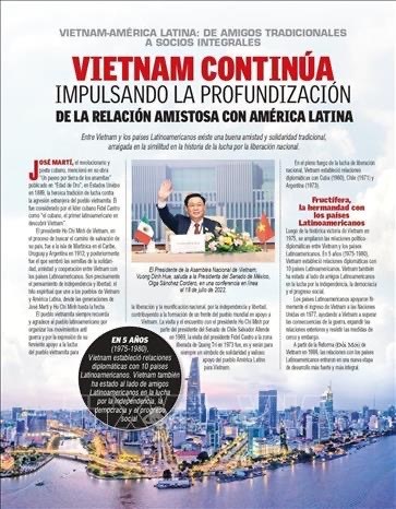 Un journal mexicain salue la solidarite speciale entre le Vietnam et l'Amerique latine hinh anh 1