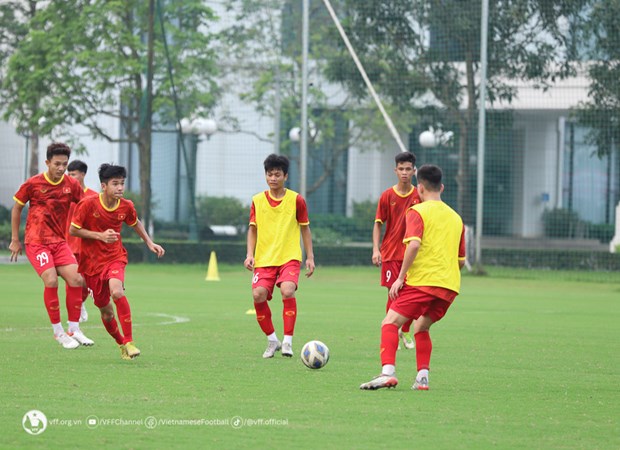 Le Vietnam se prepare pour la finale de la Coupe d’Asie U17 de l’AFC 2023 hinh anh 1