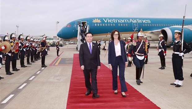 Le president de l'AN du Vietnam entame une visite offcielle en Argentine hinh anh 1