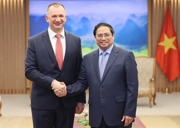 Le Vietnam cherit son amitie et sa cooperation avec la Bielorussie hinh anh 1