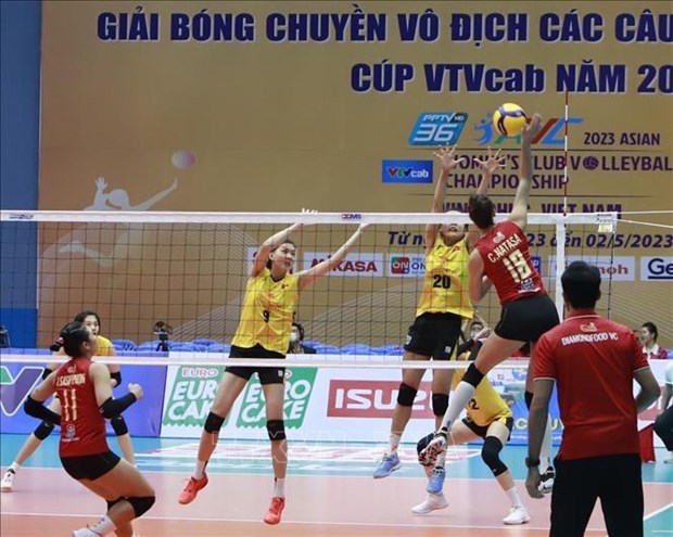 Le Vietnam triomphe au Championnat asiatique des clubs de volley-ball feminin 2023 hinh anh 1
