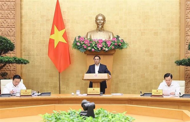 Le Premier ministre Pham Minh Chinh souligne les acquis et les defis a relever hinh anh 1