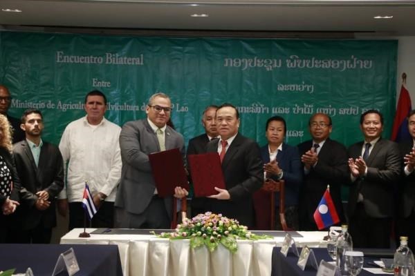 Le Laos et Cuba renforcent leur cooperation agricole hinh anh 1