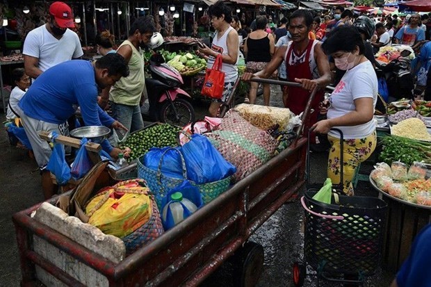 L'economie philippine croit de 6,4 % au premier trimestre hinh anh 1