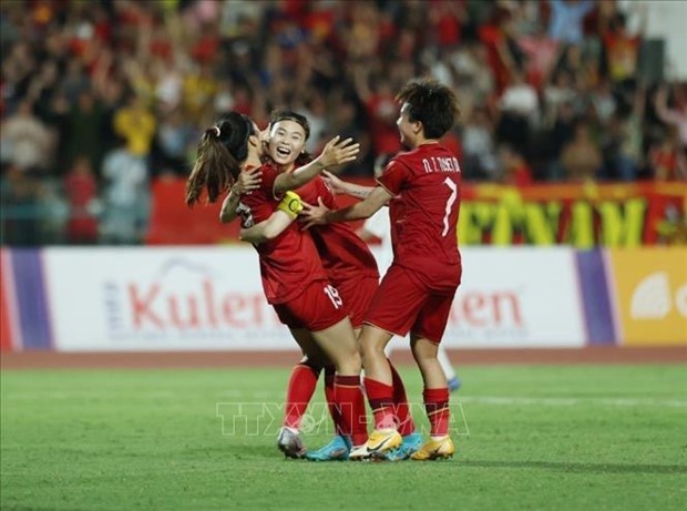 SEA Games 32 - football feminin : le Vietnam decroche l'or pour la quatrieme fois consecutive hinh anh 2