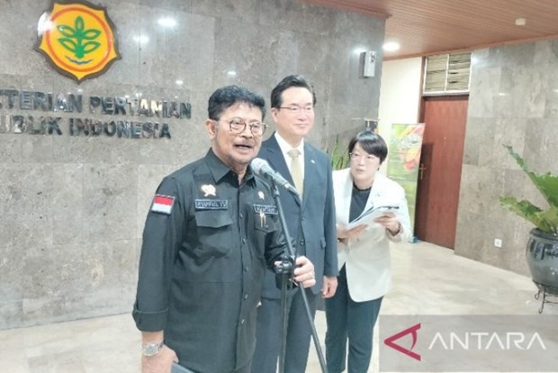 L'Indonesie et la Republique de Coree signent un protocole d'accord dans l'agriculture hinh anh 1