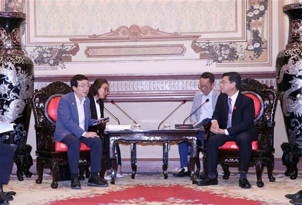 Ho Chi Minh-Ville et Incheon promeuvent la cooperation des organes elus hinh anh 1