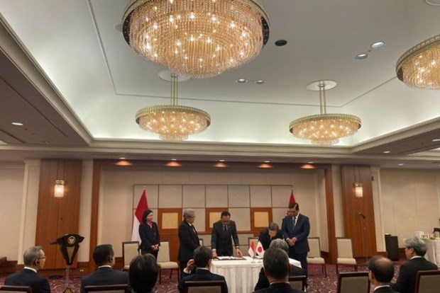 L'Indonesie et le Japon signent des protocoles d'accord sur le developpement de nouvelle capitale hinh anh 1