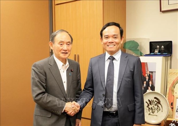 Le vice-Premier ministre Tran Luu Quang pousuit sa visite de travail au Japon hinh anh 1