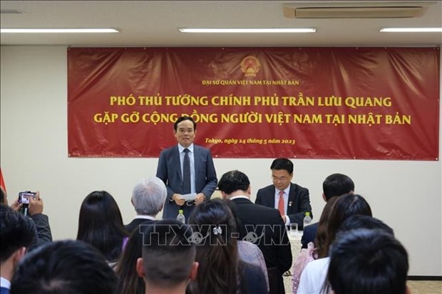 Le vice-Premier ministre Tran Luu Quang pousuit sa visite de travail au Japon hinh anh 4