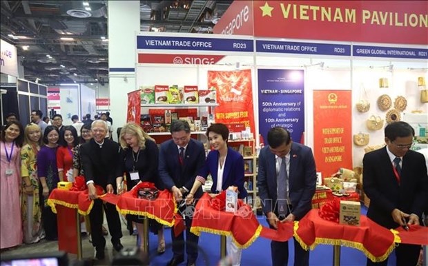 Le Vietnam a une exposition du the, du cafe et de la confiserie a Singapour hinh anh 1