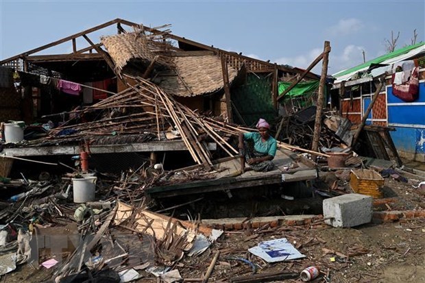 L'ASEAN livre des secours au Myanmar pour venir en aide aux victimes du cyclone Mocha hinh anh 1