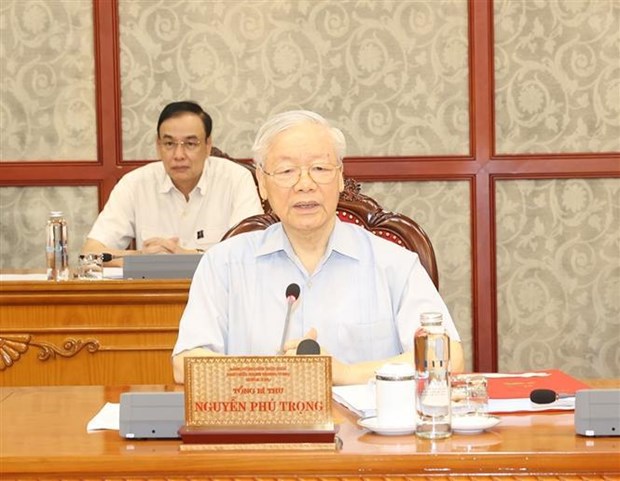 Le secretaire general Nguyen Phu Trong exhorte Nghe An a devenir plus prospere hinh anh 2