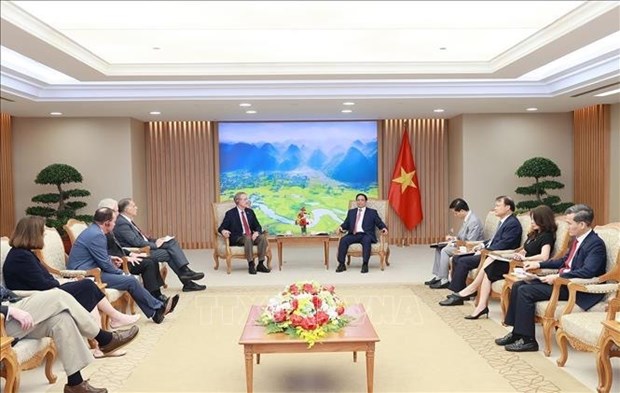 PM : le Vietnam valorise un partenariat integral avec les Etats-Unis hinh anh 1
