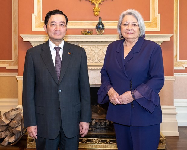 La gouverneure generale du Canada ravie du developpement des relations avec le Vietnam hinh anh 1