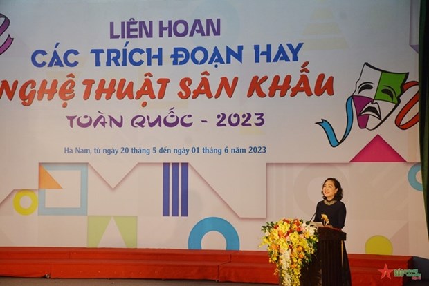 Le festival national d’extraits de pieces de theatre sonne les trois coups a Ha Nam hinh anh 2