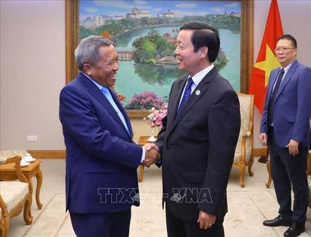 Le Vietnam et le Laos promeuvent leur cooperation technologique hinh anh 1