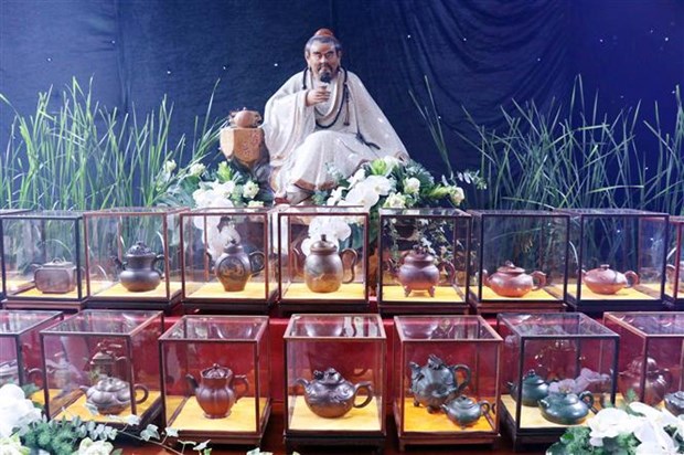 Une collection de theieres de Yixing etablit un record du monde hinh anh 1
