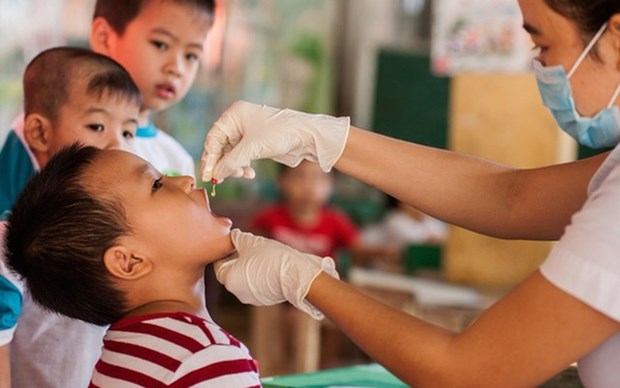Hanoi fournit de vitamine A a pres de 400.000 enfants hinh anh 1