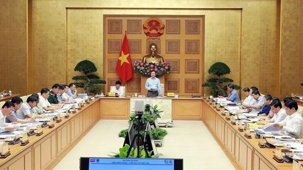 Le vice-PM Tran Hong Ha preside une reunion concernant le Plan directeur national de l’energie hinh anh 1