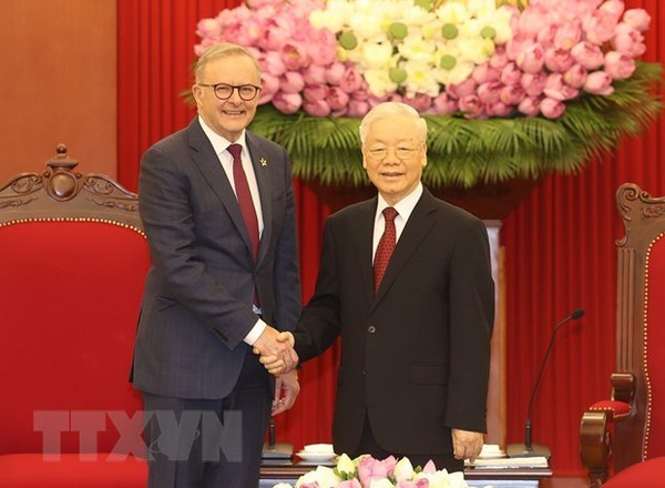 La visite du Premier ministre australien au Vietnam est un succes hinh anh 1